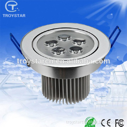 CE ROHS cerfified RA80 450lm Aluminum 5w led ceiling light dimmable led ceiling lamp 5w